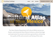 Tablet Screenshot of museumofnewmexico.org